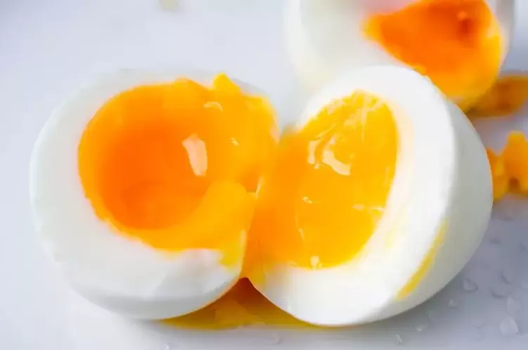 œuf de poule à la coque pour un régime sans glucides